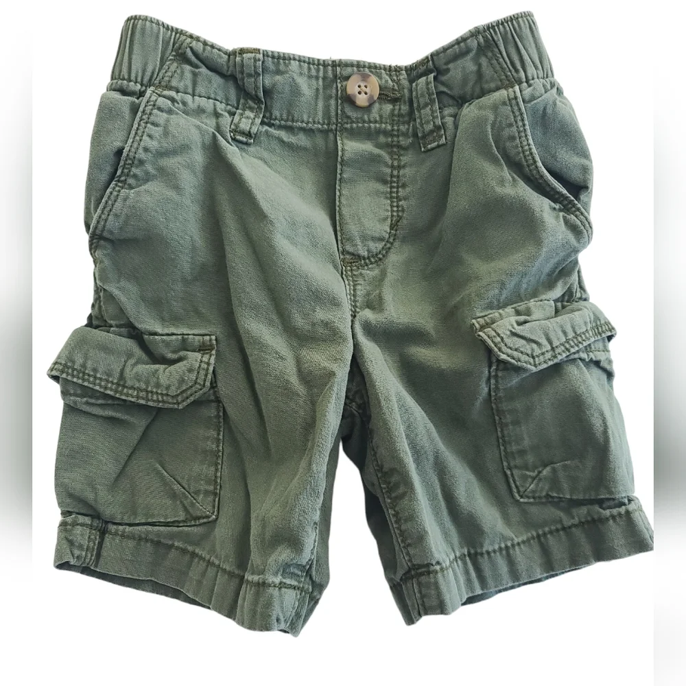Old Navy Boys Cargo Shorts Olive Size 2T